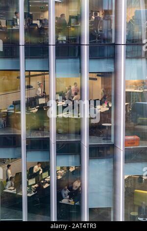 LONDON: Office workers in the City of London Photo: © 2020 David Levenson/Alamy Stock Photo