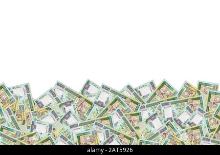 1000 Sri Lankan rupees money bill. National currency of Sri Lanka colored banknote Stock Photo