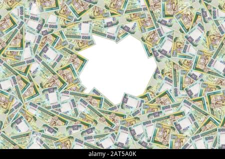 1000 Sri Lankan rupees money bill. National currency of Sri Lanka colored banknote Stock Photo