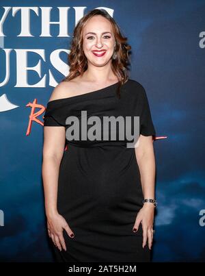 Los Angeles, CA - January 29, 2020: Danielle Kreinik attends the premiere of Apple TV+'s 'Mythic Quest: Raven's Banquet' at Cinerama Dome Stock Photo