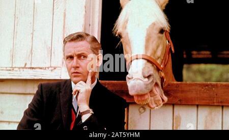 MISTER ED Filmways American TV series from 1961-1966 with Alan Young and palamino Bamboo Harvester Stock Photo