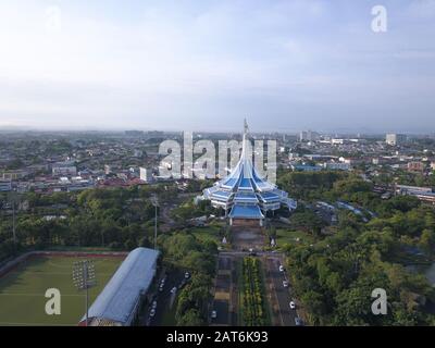 Kuching, Sarawak / Malaysia - October 23 2019: The landmarks and buildings within the Padungan and MBKS areas Stock Photo