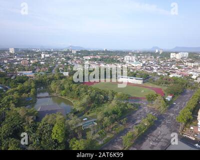 Kuching, Sarawak / Malaysia - October 23 2019: The landmarks and buildings within the Padungan and MBKS areas Stock Photo