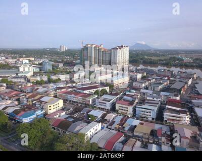 Kuching, Sarawak / Malaysia - October 23 2019: The landmarks and buildings within the Padungan and MBKS areas Stock Photo