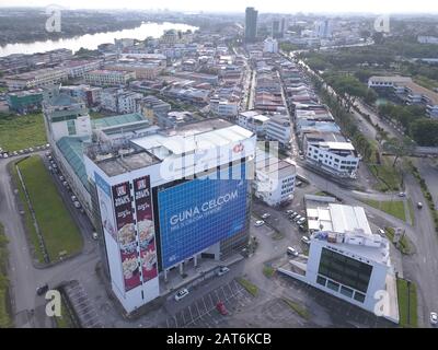 Kuching, Sarawak / Malaysia - October 23 2019: The landmarks and buildings within the Padungan and MBKS areas Stock Photo