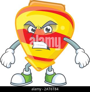 Funny face chinese gold tops toy cartoon character style with Wink eye ...