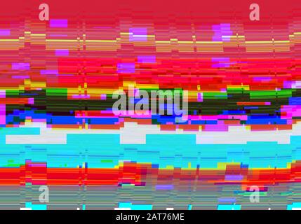 New trendy style noisy glitch background texture Stock Photo