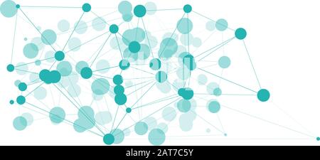 Innovation digital creative pattern, wires chemistry science layout Stock Vector