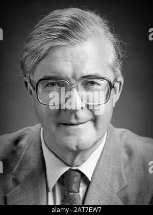 Portrait of Kenneth Baker MP -  Baron Baker of Dorking Stock Photo