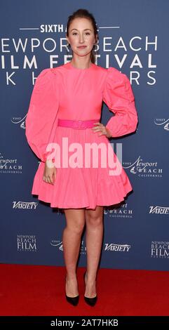 Erin Doherty attends the Newport Beach Film Festival UK Honours 2020 at