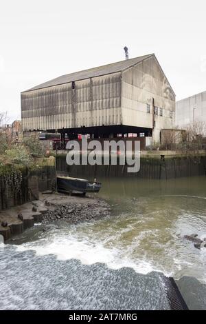 Brentford Dock, Brentford, Hounslow, Middlesex, UK Stock Photo