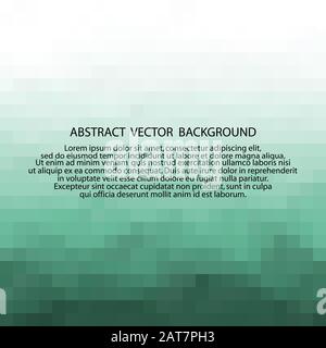 Blue triangles. Abstract background Pattern design Stock Vector