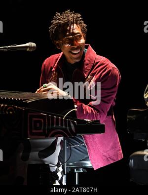 Fort Lauderdale, FL, USA. 30th Jan, 2020. Raphael Saadiq performs at The Parker Playhouse on January 30, 2020 in Fort Lauderdale Florida. Credit: Mpi04/Media Punch/Alamy Live News Stock Photo
