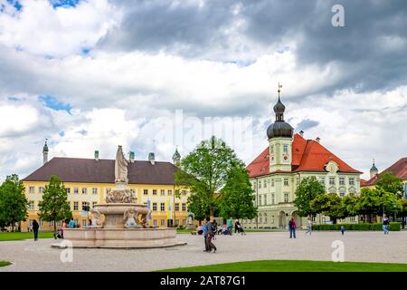 Chapel Square in Altoetting, Germany Stock Photo