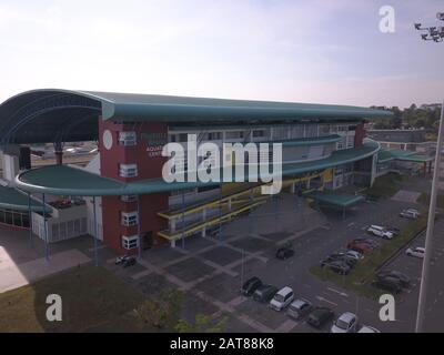 Kuching, Sarawak / Malaysia - December 1 2019: The Outdoor Sarawak State Stadiums where all the national outdoor sports and events take place Stock Photo