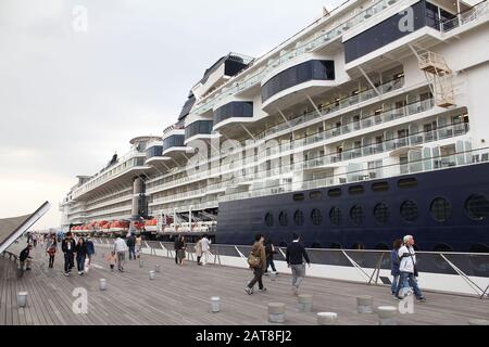 Celebrity Millennium in Yokohama, Japan Stock Photo - Alamy