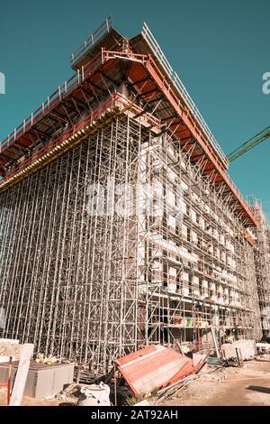 Building construction site Stock Photo - Alamy