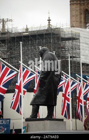 UK Leaves the European Union Stock Photo