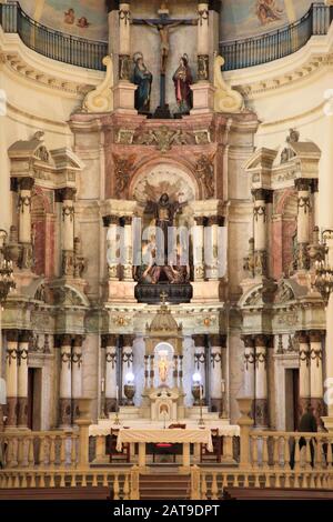 Cuba, Havana, Antigua Iglesia de San Agust’n, church, interior, Stock Photo