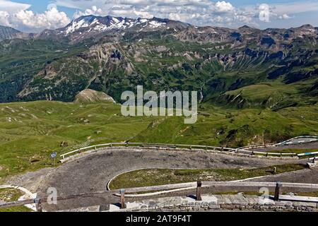 Grossglockner High Alpine Road , Austria. Stock Photo