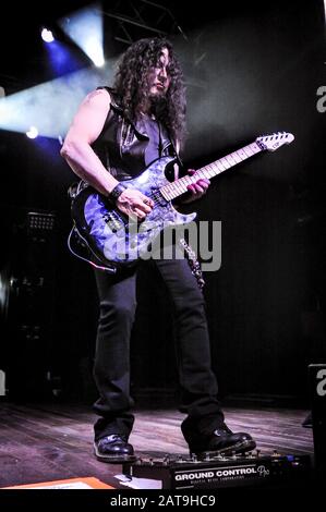 January 30, 2020, Anaheim, CA, US: Michael Wilton - Guitar with Queensryche performs at The House of Blues in Anaheim Ca. on their VERDICT TOUR -January 30th, 2020 (Credit Image: © Dave Safley/ZUMA Wire) Stock Photo