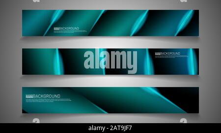 Set banner background for your design. vector graphic design illustration. suitable for your background design Stock Vector