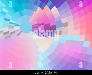 Abstract Vector Radial Rays Background Stock Vector