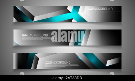 Set banner background for your design. vector graphic design illustration. suitable for your background design Stock Vector