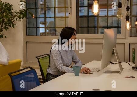Arab business people in a meeting Stock Photo