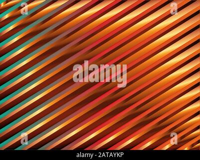 Beautiful the colored lines, great design for any purposes. Modern trendy concept. Abstract geometric background design. Abstract the colored lines Stock Vector