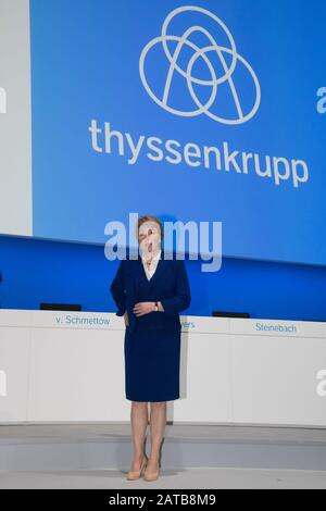 Martina MERZ (CEO, CEO), Annual General Meeting of ThyssenKrupp AG in Bochum on January 31, 2020. Â | usage worldwide Stock Photo