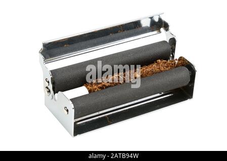 machine for rolling of cigarettes Stock Photo - Alamy