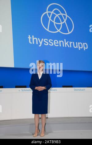 Martina MERZ (CEO, CEO), Annual General Meeting of ThyssenKrupp AG in Bochum on January 31, 2020. | usage worldwide Stock Photo