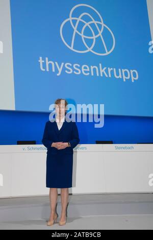 Martina MERZ (CEO, CEO), Annual General Meeting of ThyssenKrupp AG in Bochum on January 31, 2020. | usage worldwide Stock Photo