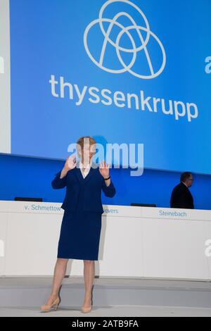 Martina MERZ (CEO, CEO), Annual General Meeting of ThyssenKrupp AG in Bochum on January 31, 2020. Â | usage worldwide Stock Photo