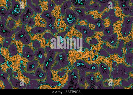 Lightning bolts radiatingas a  background texture Stock Photo