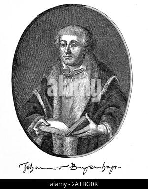 Johannes Bugenhagen 1485 1558 Also Called Doctor Pomeranus