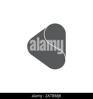 triangle dimensional design clear logo vector Stock Vector Image & Art ...