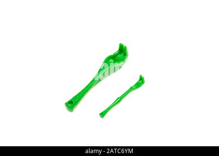 Tick tongs isolated on a white background Stock Photo