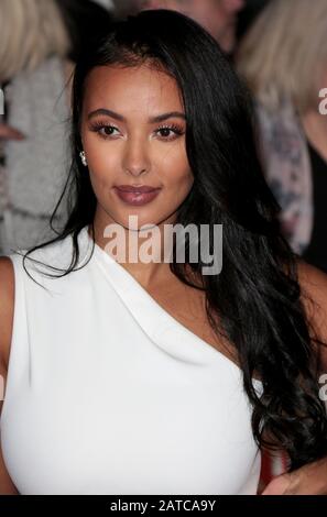 Maya Jama attending The Fashion Awards 2021 at the Royal Albert Hall in