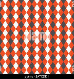 Seamless harlequin pattern background. Stock Vector