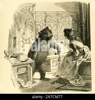 Frontispiece in Grimm's Household Tales (Edwardes, Bell Stock Photo - Alamy