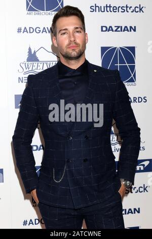 Los Angeles, CO, USA. 1st Feb, 2020. James Maslow at arrivals for 24th Annual Art Directors Guild (ADG) Excellence In Production Design Awards, InterContinental Los Angeles Downtown, Los Angeles, CO February 1, 2020. Credit: Priscilla Grant/Everett Collection/Alamy Live News Stock Photo