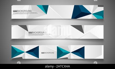 Set banner background for your design. vector graphic design illustration. suitable for your background design Stock Vector