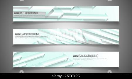 Set banner background for your design. vector graphic design illustration. suitable for your background design Stock Vector