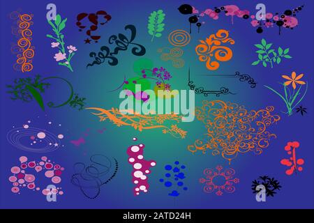 ornament arts design vector iluustration Stock Vector