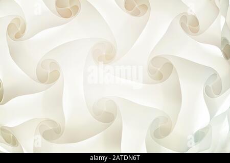 abstract background, blurred smooth geometric shapes, white and gray, very light warm tone, coffee shade. Stock Photo