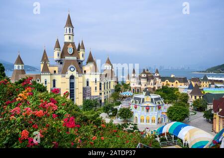 Vinpearl amusement Park in Nha Trang in Vietnam. January 18, 2020 Stock Photo
