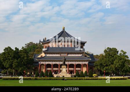 The Sun Yat-Sen Memorial Hall in Guangzhou ,China Stock Photo