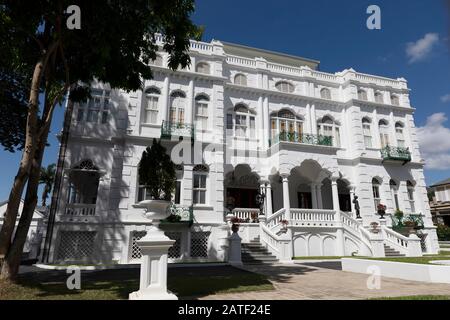 Whitehall mansion,  Port of Spain, Trinidad & Tobago Stock Photo